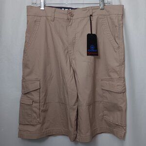 MONUMENT STRECTH KAHKI CARGO SHORTS
